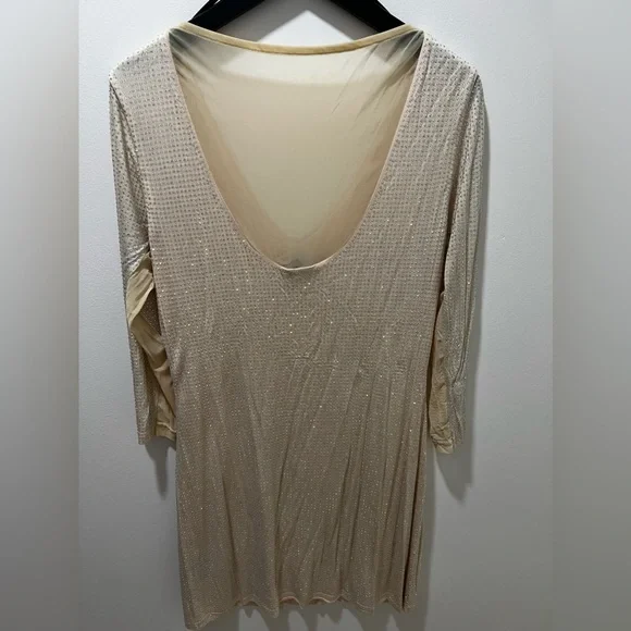 Bebe vintage diamond dress XL - Picture 3 of 7